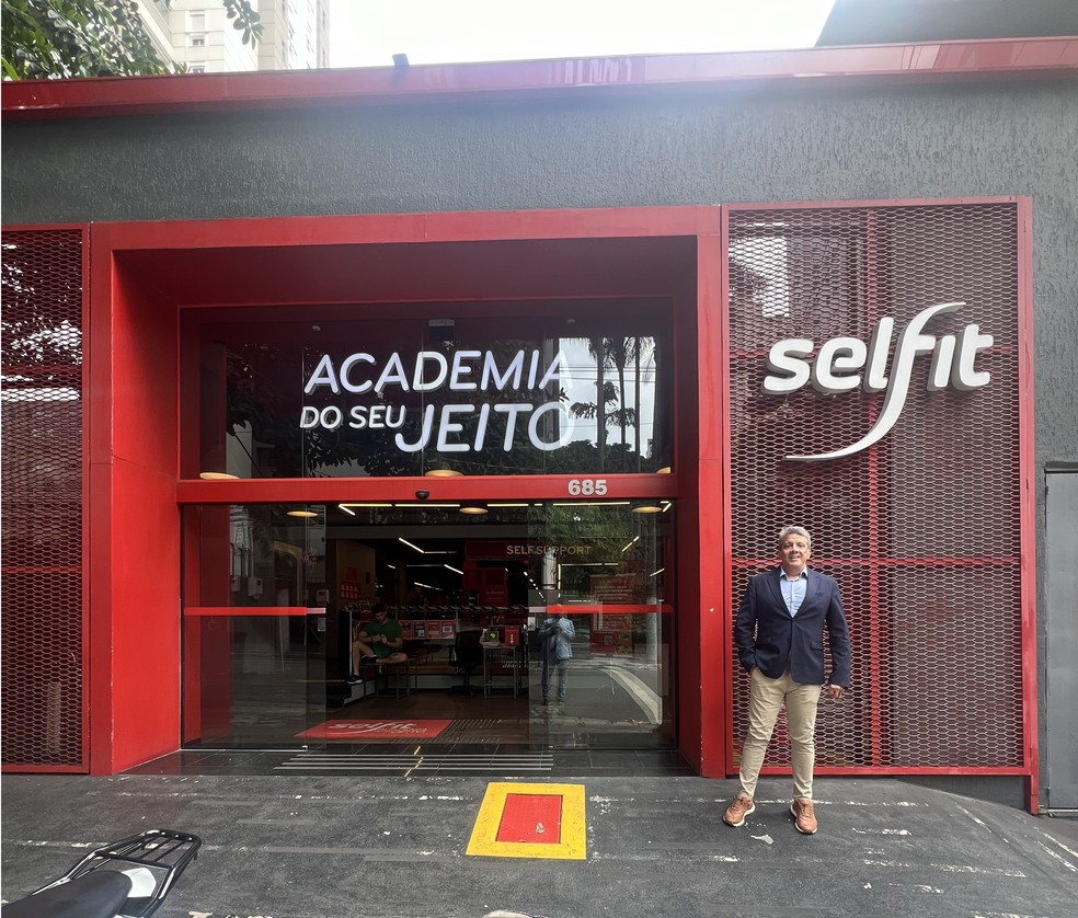 Newton Vieira de Vasconcelos Filho, franqueado da Selfit — Foto: Divulgação