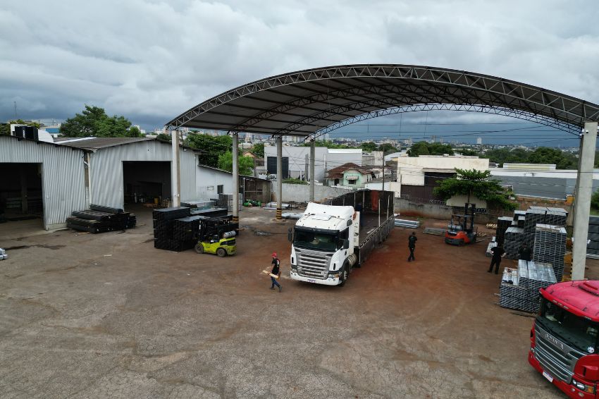 Expansão da fábrica da Pratyc em Londrina (PR). Imagem: Pratyc/Divulgação