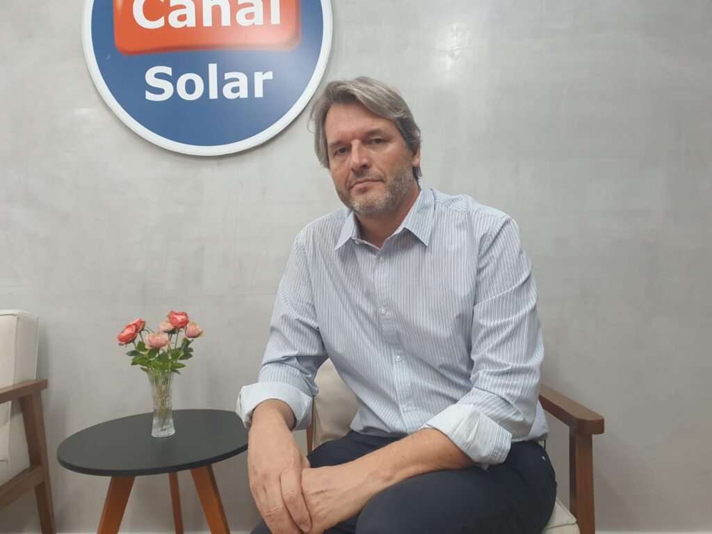  Alexander Pircher, CEO da ARaymond. Imagem: Canal Solar