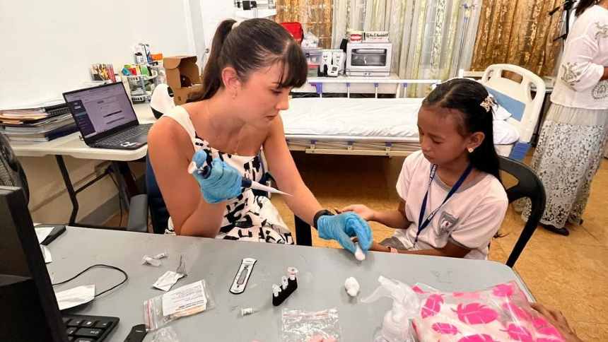 Treinamento para o projeto da Hilab nas Filipinas