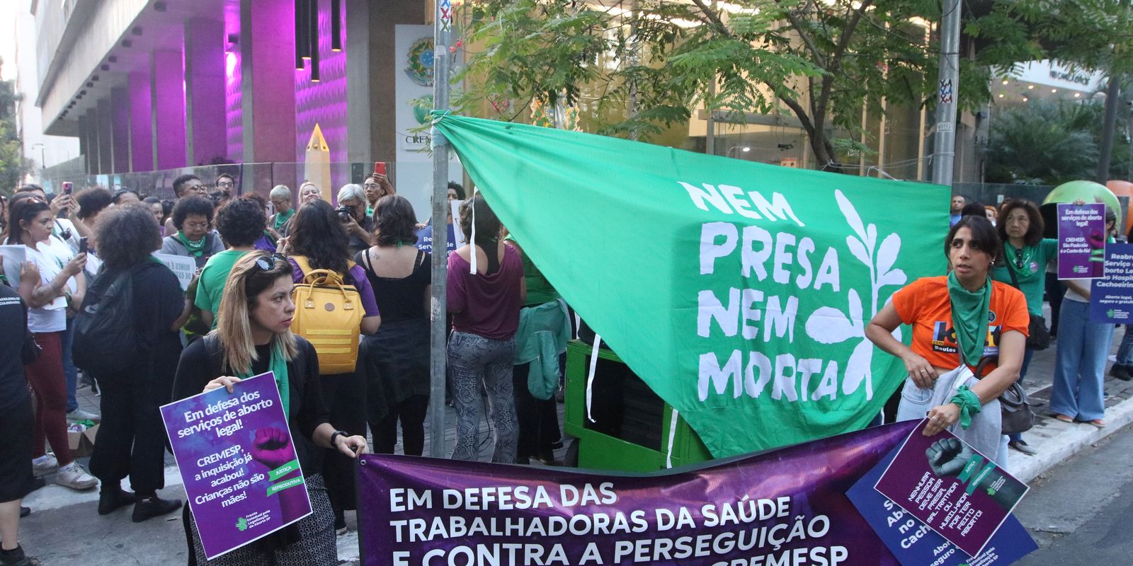 manifestantes-em-sp-acusam-cremesp-de-criminalizar-aborto-legal