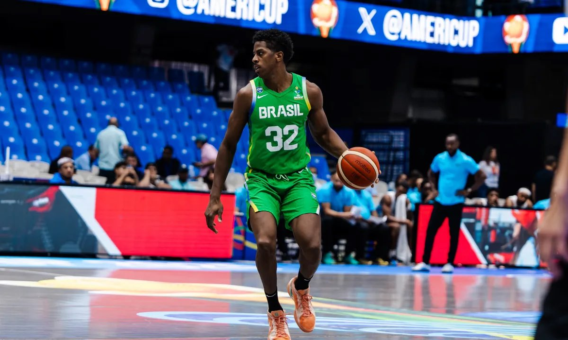 brasil, república dominicana, basquete, americup