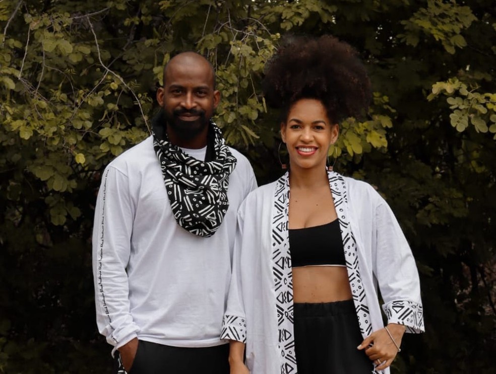 Emanuel Bonifácio Pereira e Cintia Pereira, fundadores da Tendência Black — Foto: Divulgação