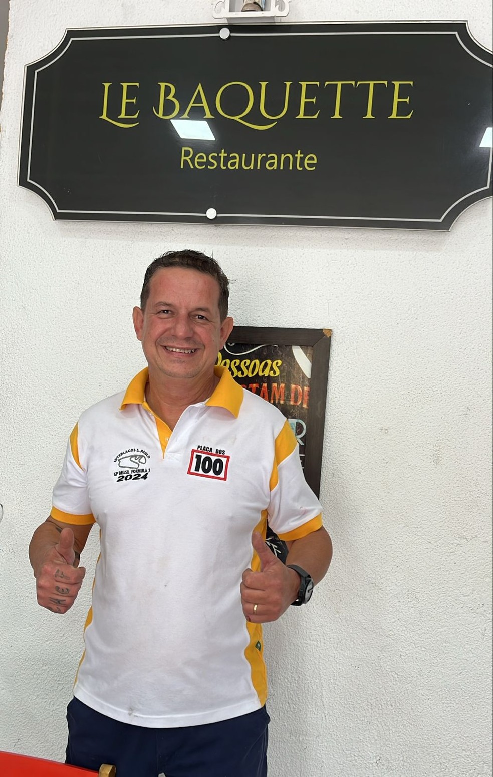 Alexandre Baquette, chef e proprietário do Le Baquette — Foto: Acervo pessoal