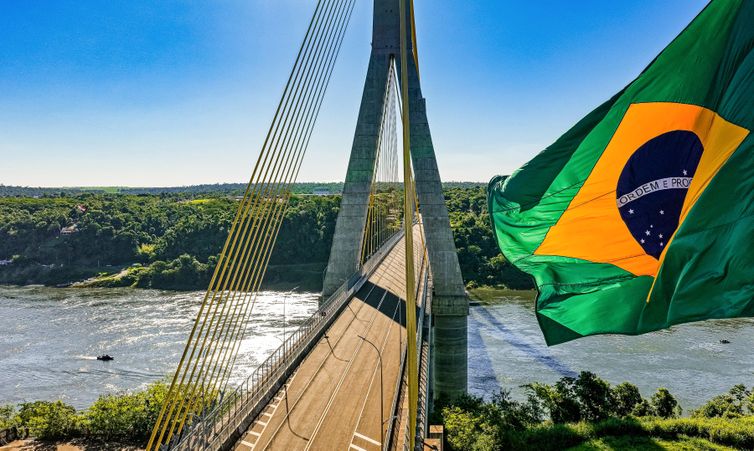 Ricardo Stuckert/PR Foz do Iguaçu (PR), 19/12/2025 - Abertura da Ponte da Integração Brasil–Paraguai. Nova Aduana Brasil–Paraguai. Foto: Ricardo Stuckert/PR
