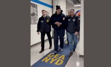 A still image from video posted by the White House's Rapid Response 47 account on X.com, which originated from the @PaulDMauro account, shows Venezuela's President Nicolas Maduro being walked in custody down a hallway at the offices of the U.S. Drug Enforcement Administration (DEA) in New York City, U.S., January 3, 2026. @RapidResponse47/Handout via REUTERS THIS IMAGE HAS BEEN SUPPLIED BY A THIRD PARTY. MANDATORY CREDIT.NO RESALES. NO ARCHIVES. THIS PICTURE WAS PROCESSED BY REUTERS TO ENHANCE QUALITY. AN UNPROCESSED VERSION HAS BEEN PROVIDED SEPARATELY.      TPX IMAGES OF THE DAY         Verification    - Reuters was able to confirm footage of Nicolas Maduro walking through the halls of DEA headquarters in New York as seen on corroborating footage showing same personnels ushering Maduro and DEA NYD crest on the wall.  - Logo on wall matched DEA NYD from file images.  - Reuters witness footage showing convoy arriving at DEA headquarters in Manhattan.