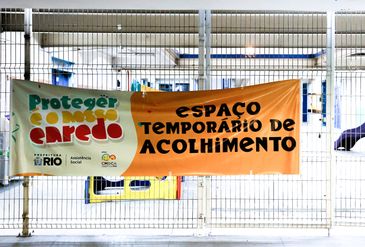Fernando Frazão/Agência Brasil Rio de Janeiro (RJ), 17/02/2026 - Acolhimento aos filhos de ambulantes no Carnaval. . Foto: Fernando Frazão/Agência Brasil