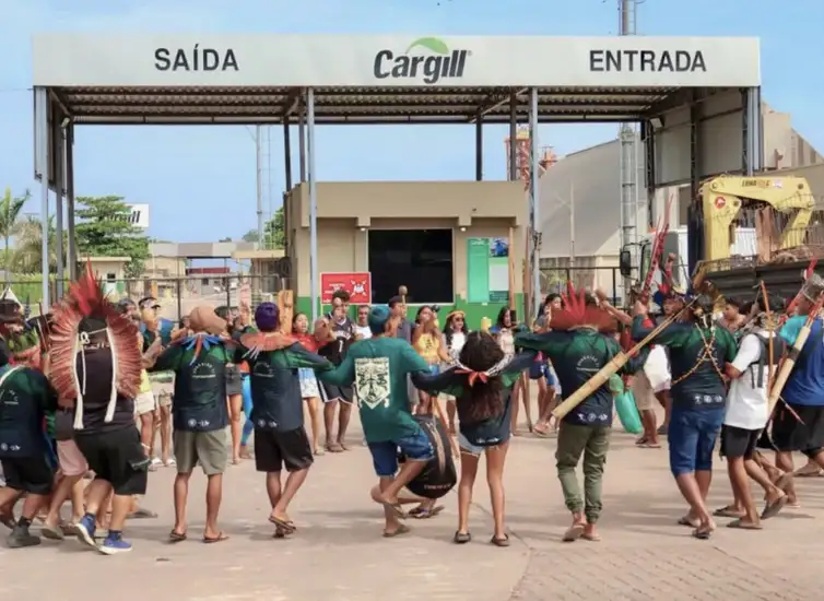 CITATB Brasília (DF), 09/02/2026 – Ocupação indígena na Cargill: MPF pede para não usar força policial. Foto: CITATB