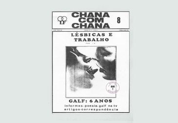 Dia Nacional da Visibilidade Lésbica. Capa do Jornal Chana com Chana.. Foto: Chanacomchana/Divulgação