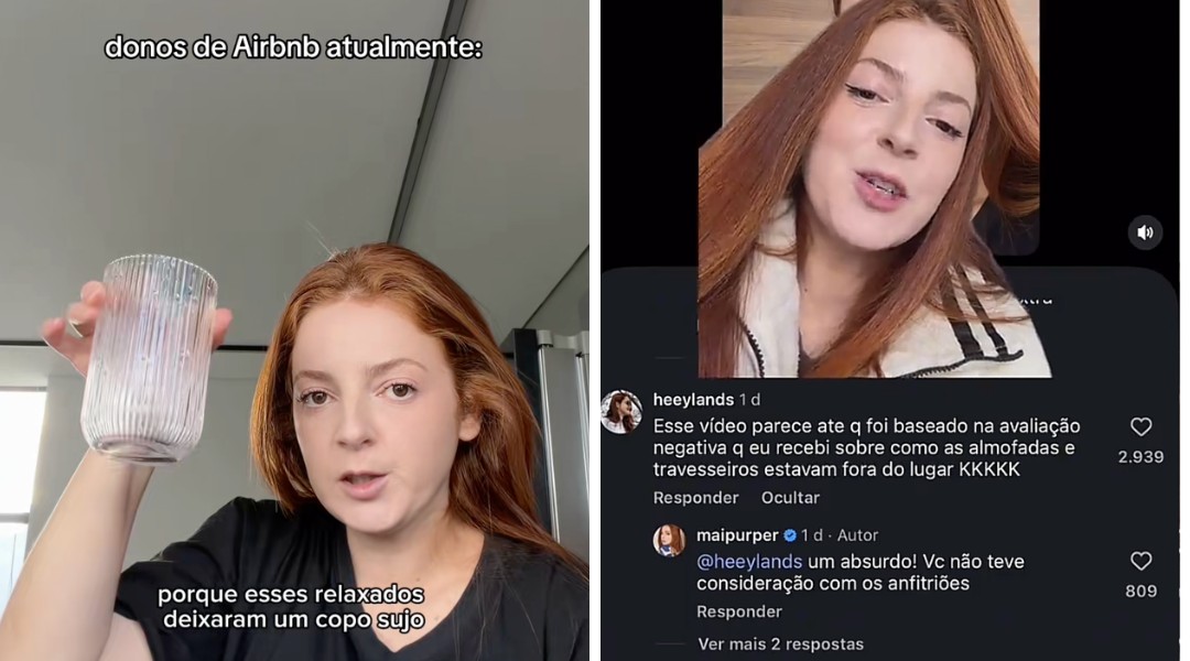 influenciadora-ironiza-reclamacoes-de-anfitrioes-de-aluguel-por-temporada-e-divide-opinioes
