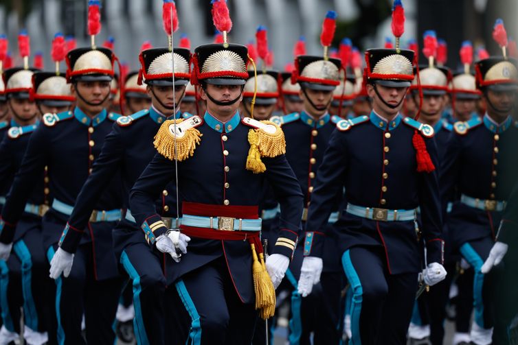 Fernando Frazão/Agência Brasil Rio de Janeiro (RJ), 07/09/2026 – Desfile cívico-militar no Dia da Independência, na Avenida Presidente Vargas. Foto: Fernando Frazão/Agência Brasil