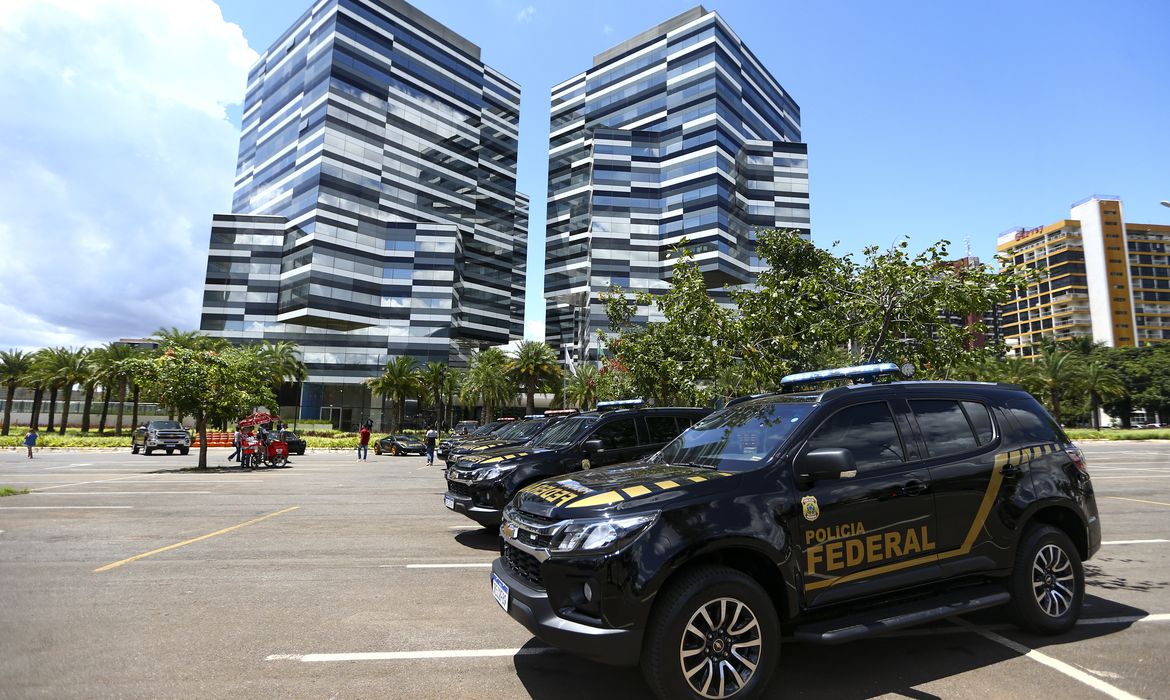 Marcelo Camargo/Agência Brasil Cerimônia de inauguração da nova sede da Polícia Federal, em Brasília.