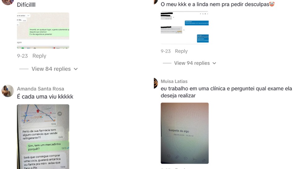 Internautas relataram situações parecidas vividas no atendimento ao público — Foto: @minoliver._/TikTok/Reprodução